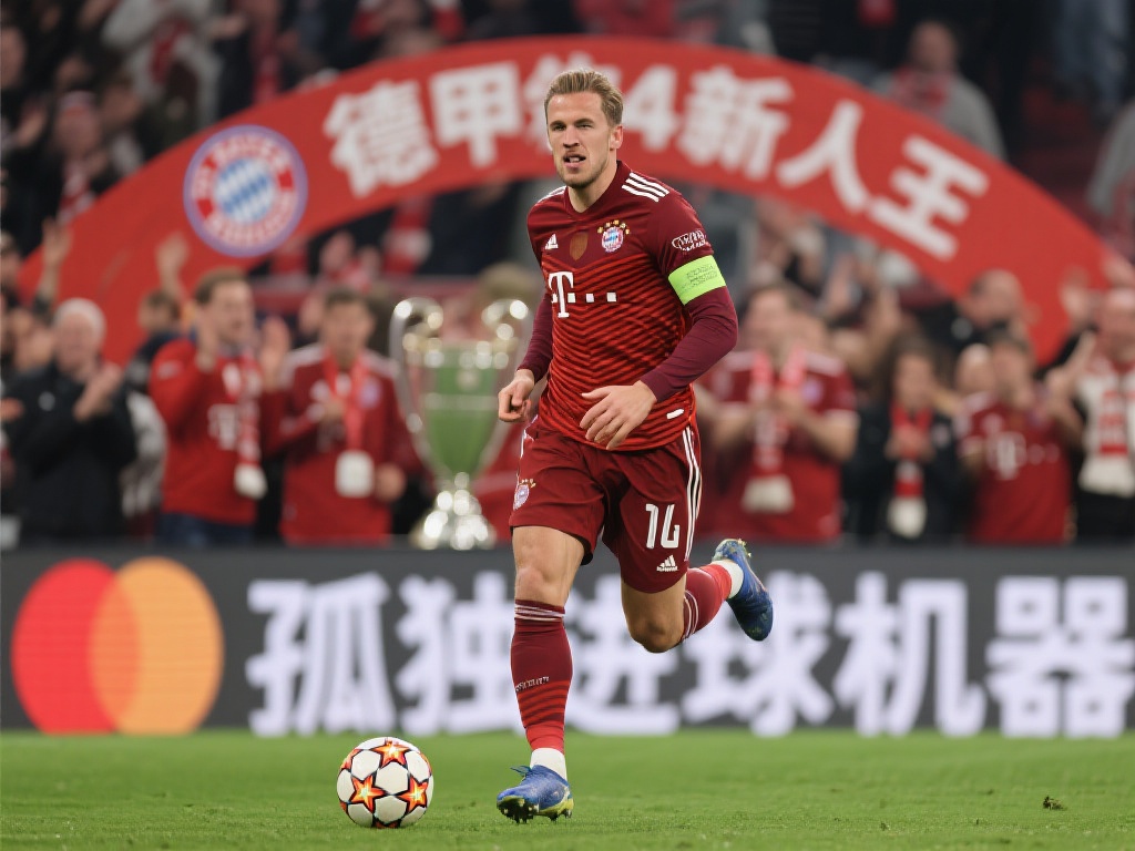 凯恩1.2亿欧加盟拜仁,赛季狂砍44球仍未能夺冠 凯恩以“德甲新人王”之姿备受球迷期待,却