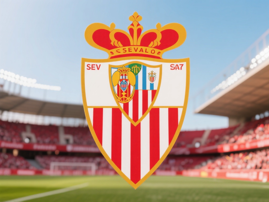 塞维利亚足球俱乐部徽章解析 前言:
在足球世界中,每支球队都有属于